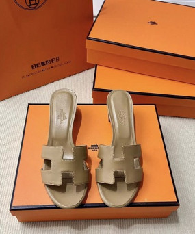 에르메스 올수공 오아시스 슬리퍼 샌들 스위프트 34